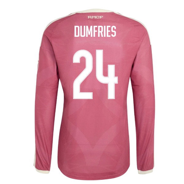 2026-2027 Real Madrid Player Version Long Sleeve Third Shirt (Dumfries 24) — Buy Online