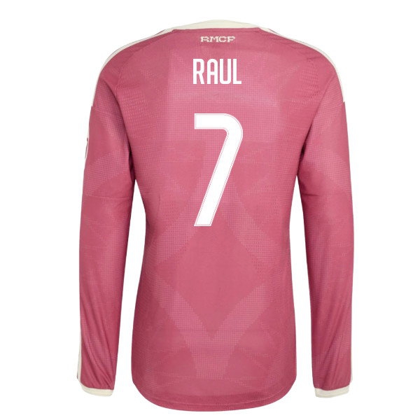 2026-2027 Real Madrid Player Version Long Sleeve Third Shirt (Raul 7) — Shop Now