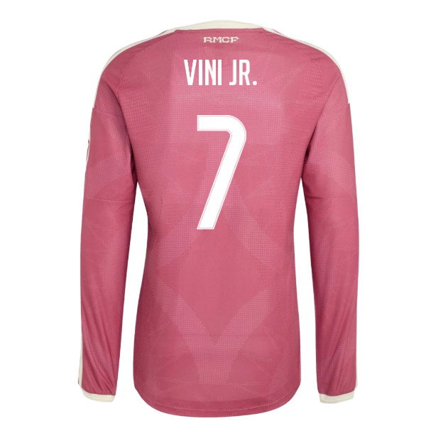 2026-2027 Real Madrid Player Version Long Sleeve Third Shirt (Vini Jr. 7) — Shop Now