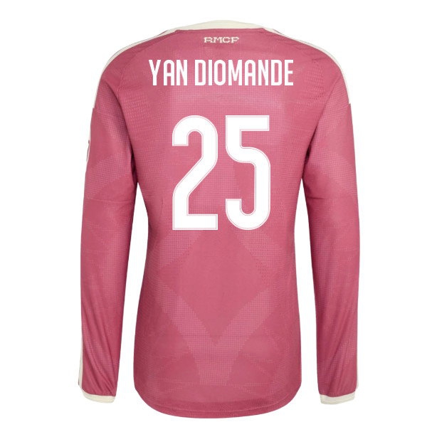 2026-2027 Real Madrid Player Version Long Sleeve Third Shirt (Yan Diomande 25) — Shop Online