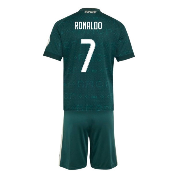 2026-2027 Real Madrid Away Youth Kit (Ronaldo 7) — Shop Now