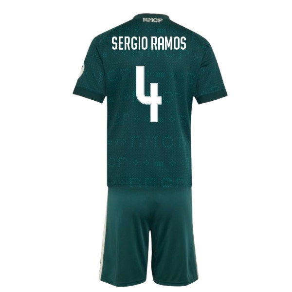 2026-2027 Real Madrid Away Youth Kit (Sergio Ramos 4) — Buy Now