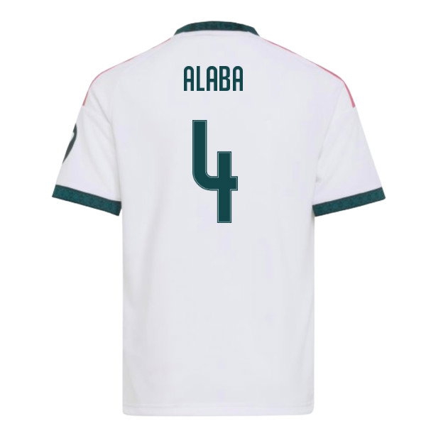 2026-2027 Real Madrid Home Youth Kit (Alaba 4) — Shop Now