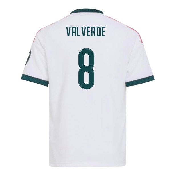 2026-2027 Real Madrid Home Youth Kit (Valverde 8) — Shop Online