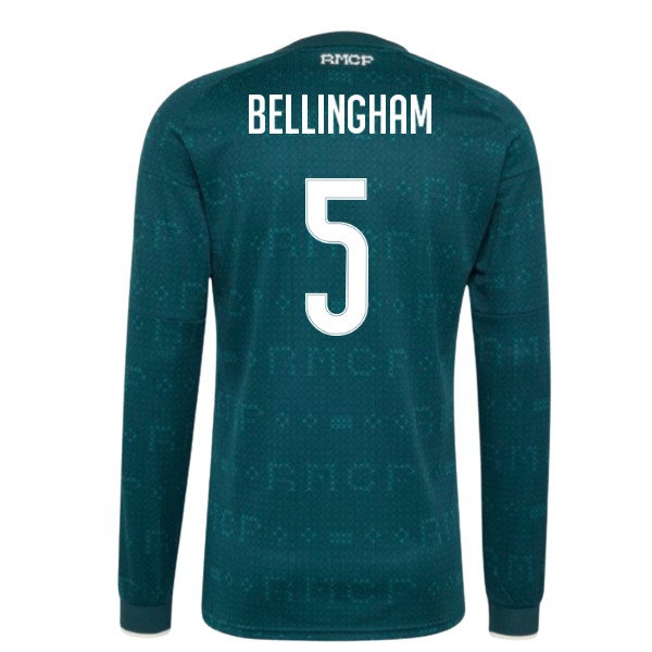 2026-2027 Real Madrid Long Sleeve Away Shirt (Bellingham 5) — Shop Online