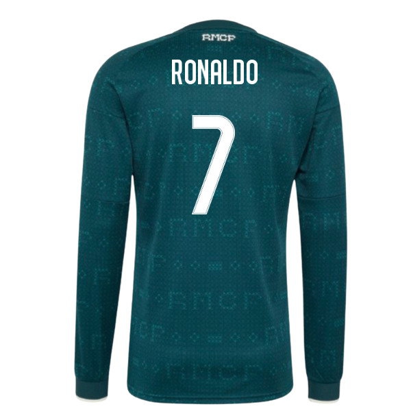 2026-2027 Real Madrid Long Sleeve Away Shirt (Ronaldo 7) — Shop Now