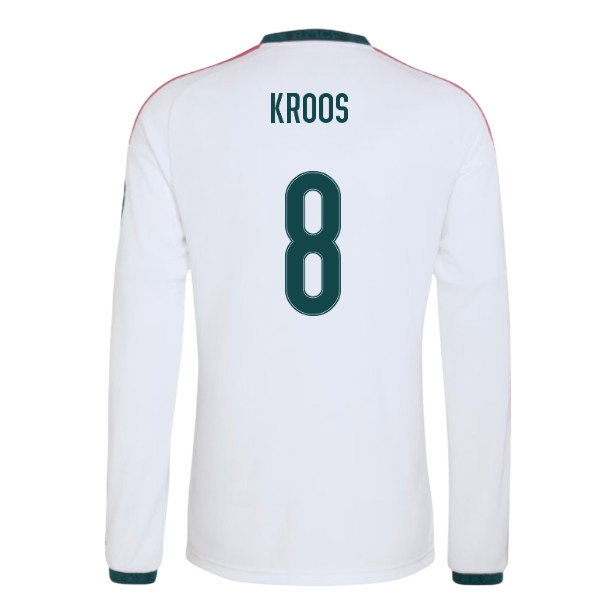 2026-2027 Real Madrid Long Sleeve Home Shirt (Kroos 8) — Shop Online