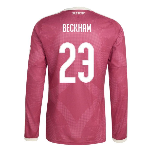 2026-2027 Real Madrid Long Sleeve Third Shirt (Beckham 23) — Buy Now