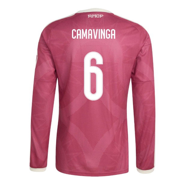 2026-2027 Real Madrid Long Sleeve Third Shirt (Camavinga 6) — Shop Now
