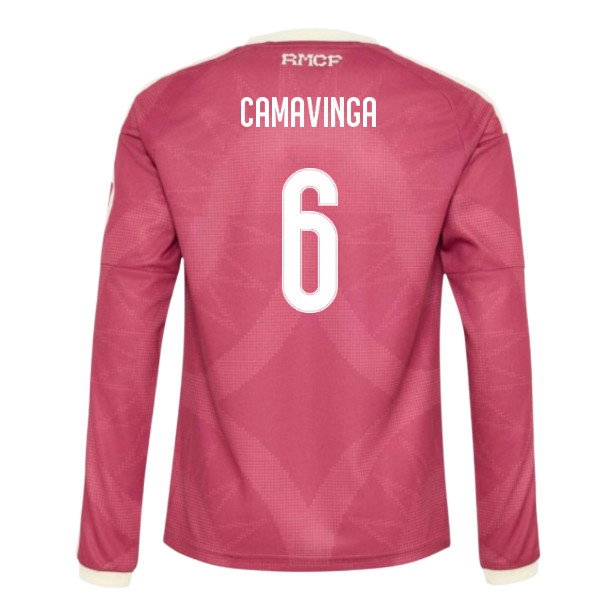 2026-2027 Real Madrid Long Sleeve Third Shirt (Kids) (Camavinga 6) — Shop Online