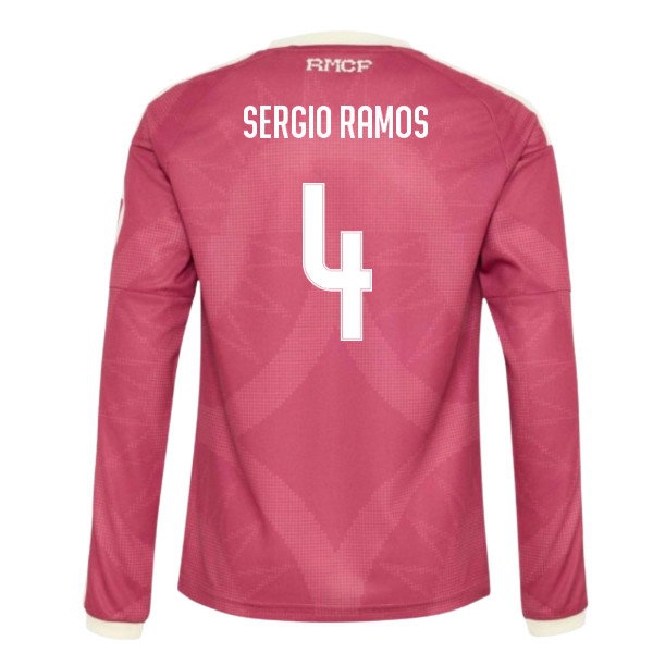 2026-2027 Real Madrid Long Sleeve Third Shirt (Kids) (Sergio Ramos 4) — Shop Online