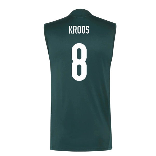 2026-2027 Real Madrid Sleeveless Training Jersey (Aurora Ivy) (Kroos 8) — Buy Online
