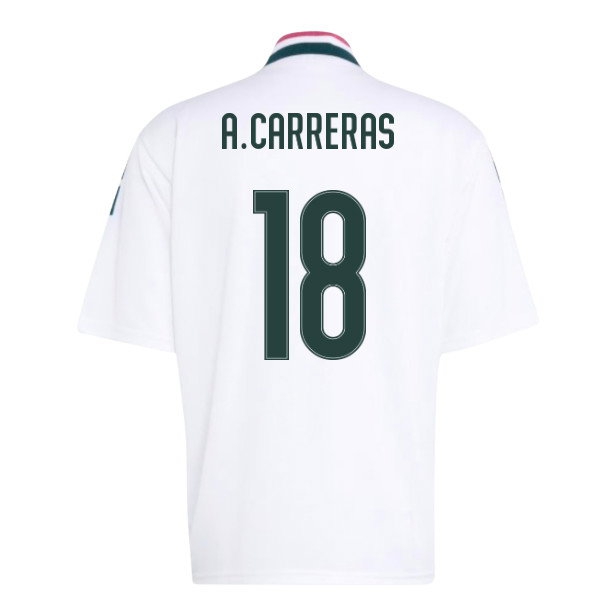 2026-2027 Real Madrid Stadium Jersey (White) (A.Carreras 18) — Shop Online
