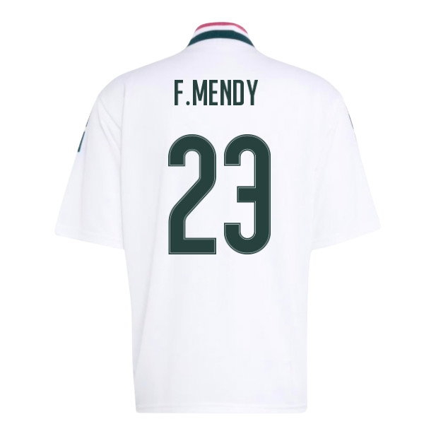 2026-2027 Real Madrid Stadium Jersey (White) (F.Mendy 23) — Shop Now