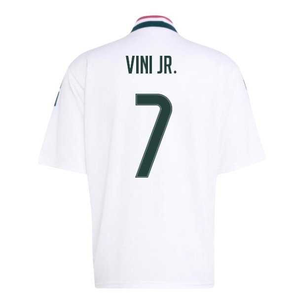 2026-2027 Real Madrid Stadium Jersey (White) (Vini Jr. 7) — Shop Online