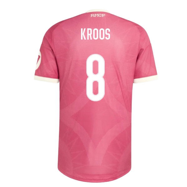 2026-2027 Real Madrid Third Player Version Shirt (Pink) (Kroos 8) — Buy Now