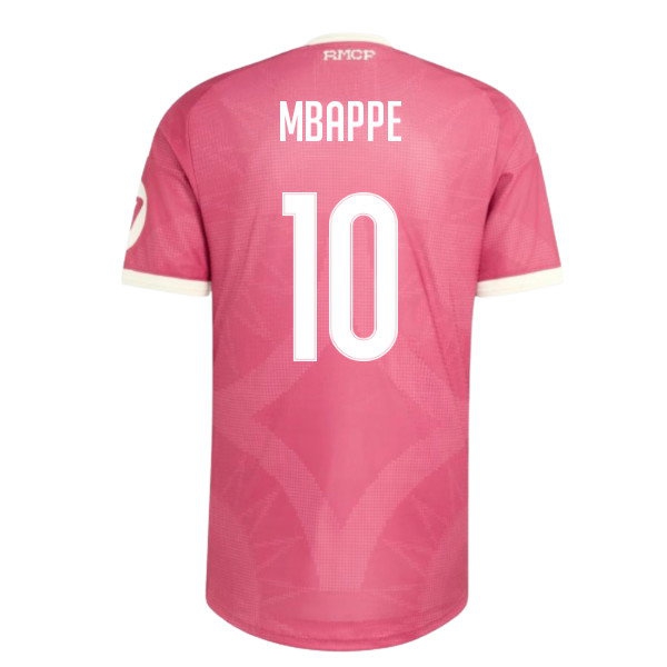 2026-2027 Real Madrid Third Player Version Shirt (Pink) (Mbappe 10) — Buy Online