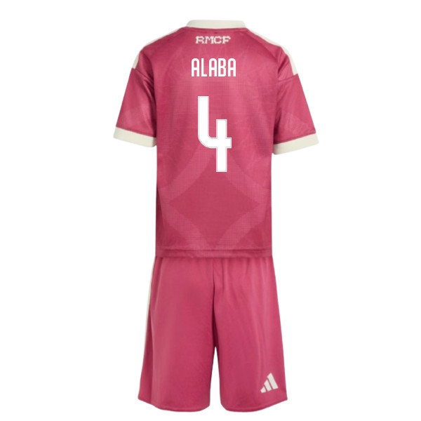 2026-2027 Real Madrid Third Mini Kit (Alaba 4) — Shop Now