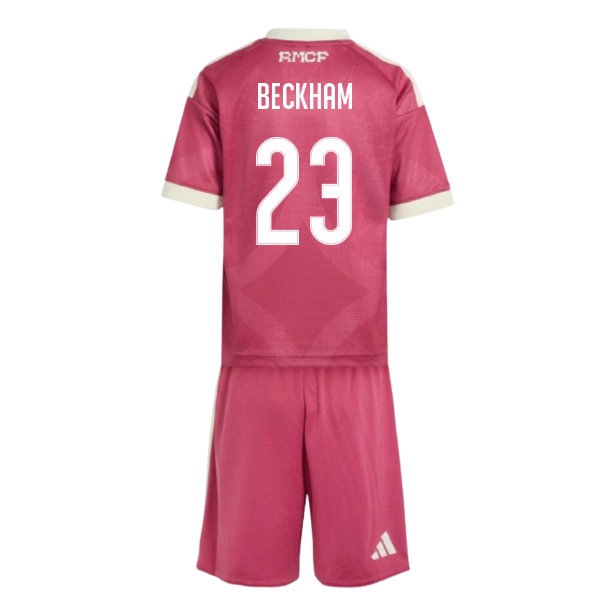 2026-2027 Real Madrid Third Mini Kit (Beckham 23) — Shop Online