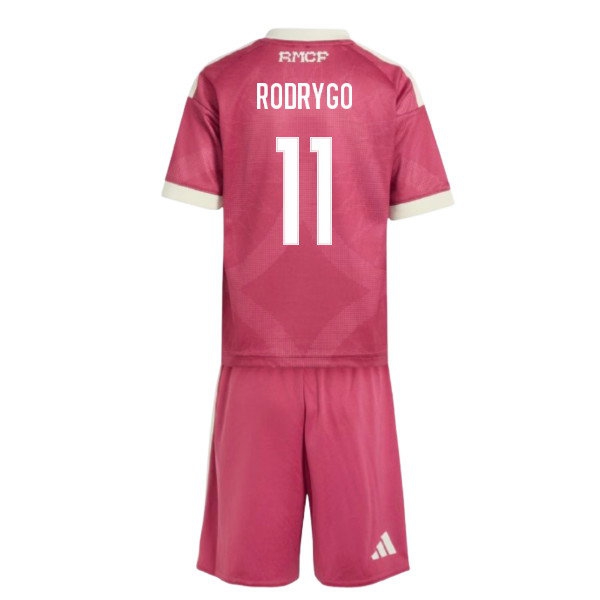 2026-2027 Real Madrid Third Mini Kit (Rodrygo 11) — Shop Online