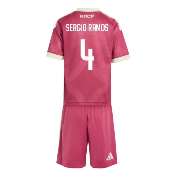 2026-2027 Real Madrid Third Mini Kit (Sergio Ramos 4) — Shop Now
