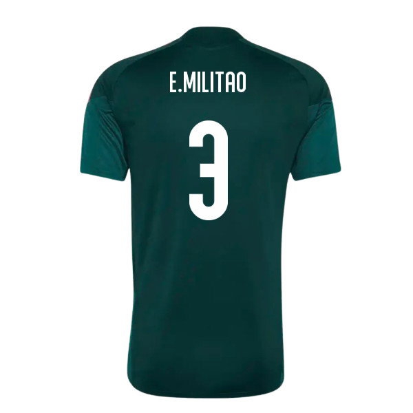 2026-2027 Real Madrid Training Jersey (Aurora Ivy) (E.Militao 3) — Shop Online