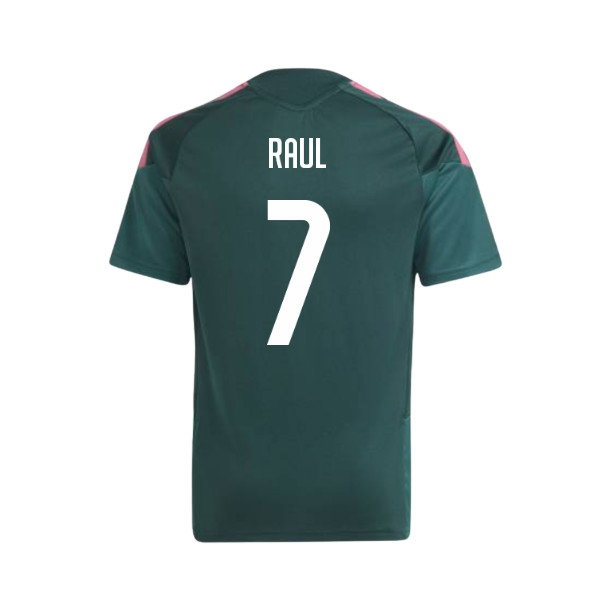 2026-2027 Real Madrid Training Jersey (Aurora Ivy) - Kids (Raul 7) — Shop Now