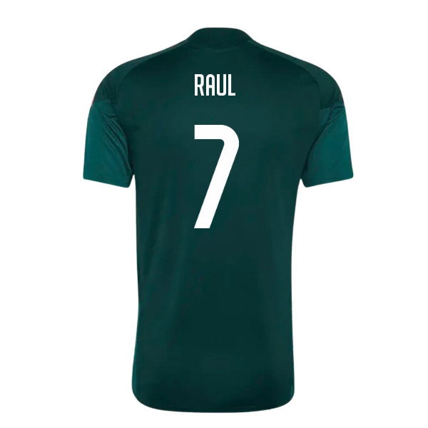 2026-2027 Real Madrid Training Jersey (Aurora Ivy) (Raul 7) — Shop Now