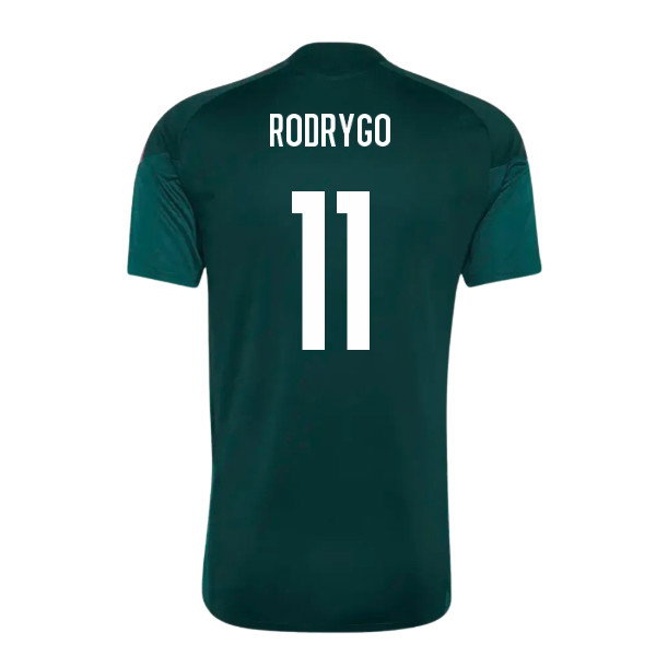 2026-2027 Real Madrid Training Jersey (Aurora Ivy) (Rodrygo 11) — Shop Now