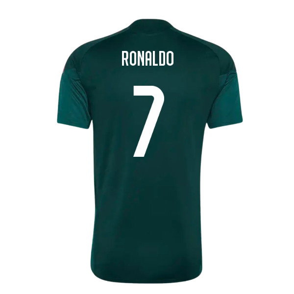 2026-2027 Real Madrid Training Jersey (Aurora Ivy) (Ronaldo 7) — Shop Now