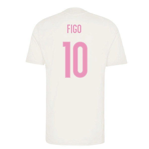 2026-2027 Real Madrid Training Jersey (Ivory) (Figo 10) — Buy Now