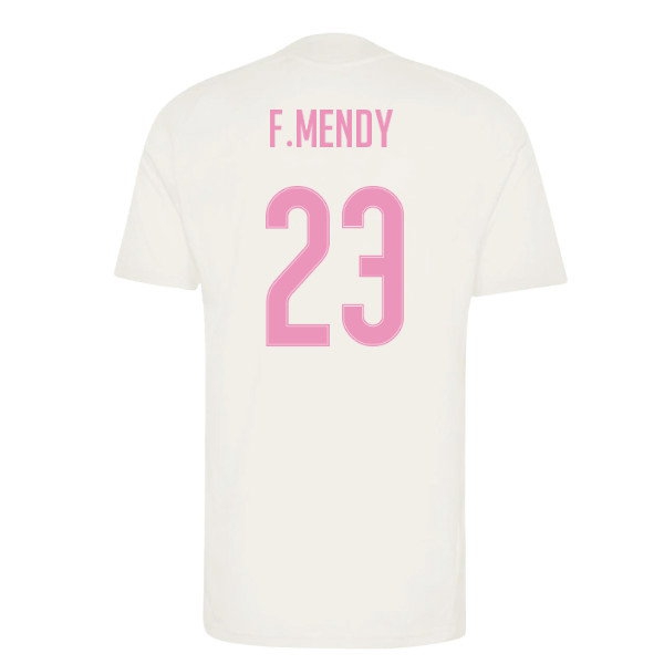 2026-2027 Real Madrid Training Jersey (Ivory) (F.Mendy 23) — Shop Online