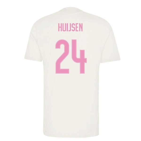 2026-2027 Real Madrid Training Jersey (Ivory) (Huijsen 24) — Shop Online