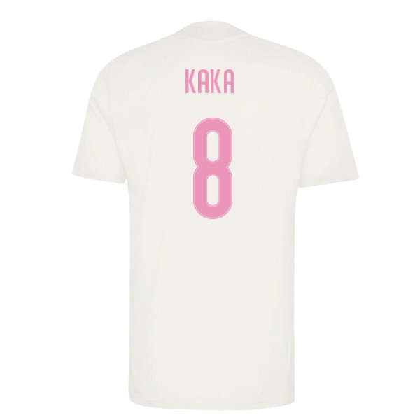 2026-2027 Real Madrid Training Jersey (Ivory) (Kaka 8) — Buy Online