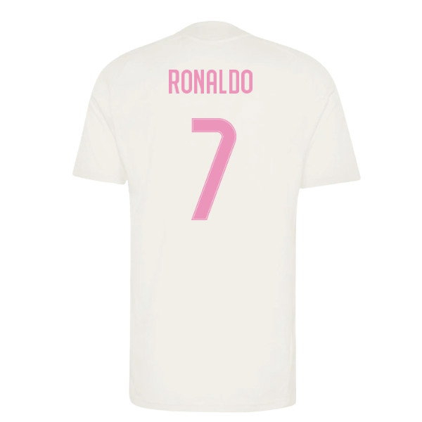 2026-2027 Real Madrid Training Jersey (Ivory) (Ronaldo 7) — Buy Online
