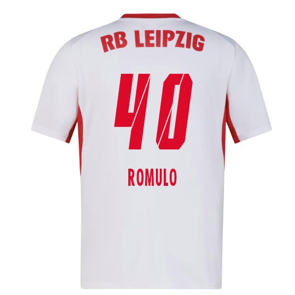 2026-2027 Red Bull Leipzig Home Shirt (Romulo 40) — Shop Online