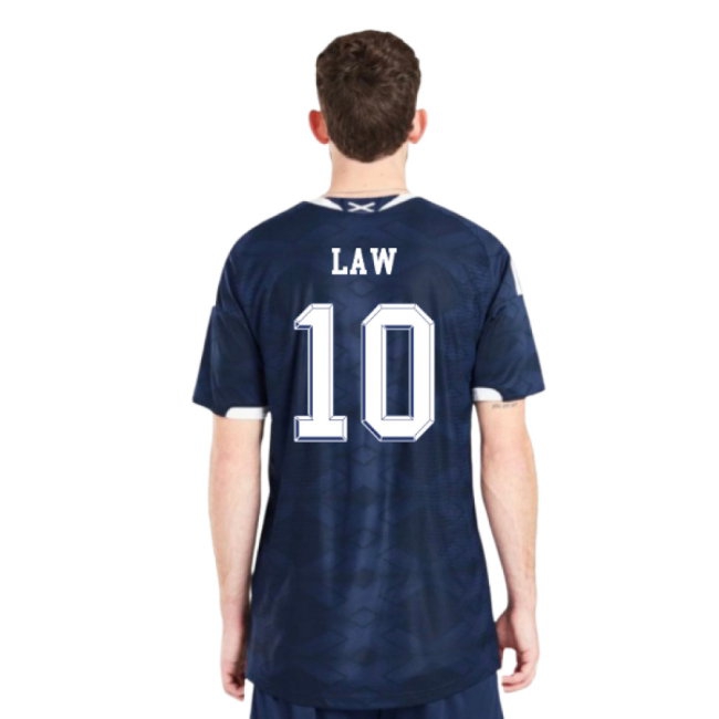 2026-2027 Scotland Player Version Match Home Shirt (Law 10) — Buy Online