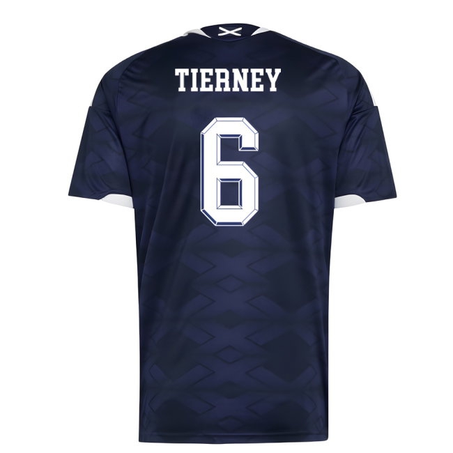 2026-2027 Scotland Home Shirt (Tierney 6) — Shop Online
