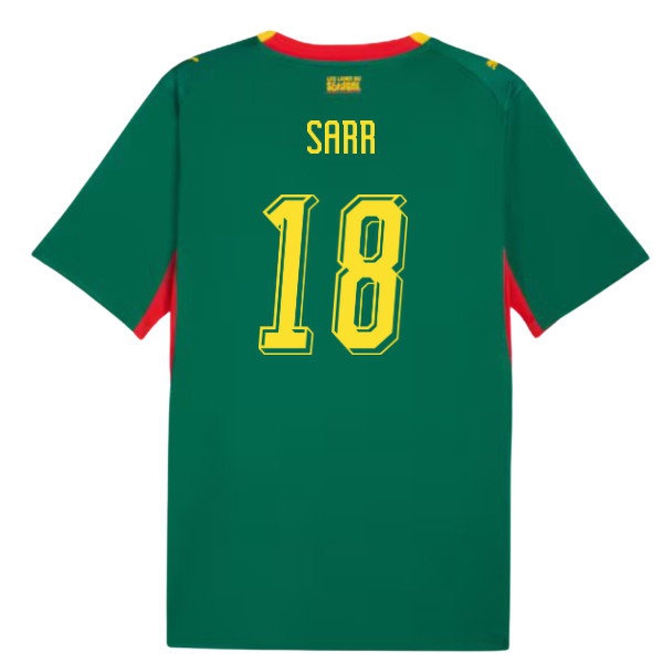2026-2027 Senegal Away Shirt (Sarr 18) — Shop Online