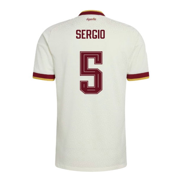 2026-2027 Spain Player Version Away Shirt (Sergio 5) — Shop Online