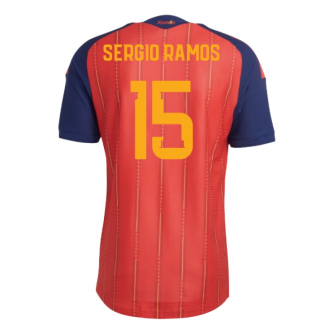 2026-2027 Spain Player Version Home Shirt (Sergio Ramos 15) — Shop Online