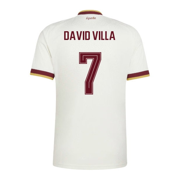 2026-2027 Spain Away Shirt (David Villa 7) — Shop Now