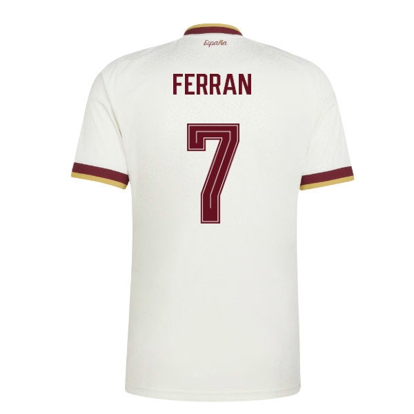 2026-2027 Spain Away Shirt (Ferran 7) — Shop Online
