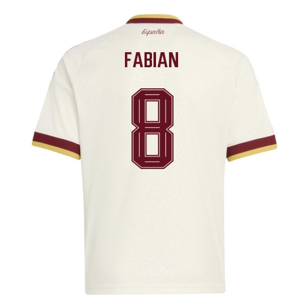2026-2027 Spain Away Shirt (Kids) (Fabian 8) — Shop Now