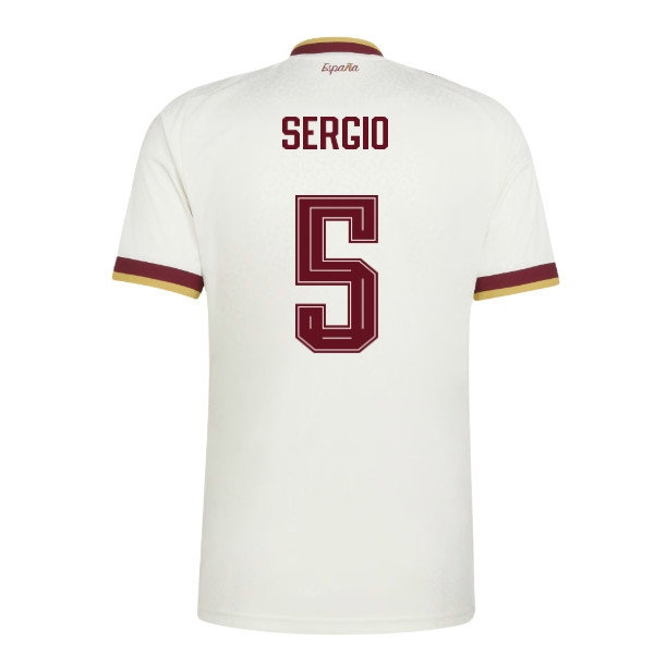 2026-2027 Spain Away Shirt (Sergio 5) — Buy Online