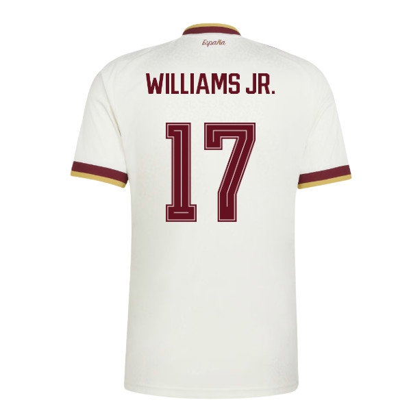 2026-2027 Spain Away Shirt (Williams Jr. 17) — Buy Now