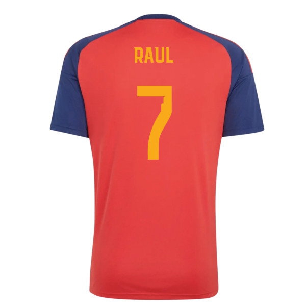 2026-2027 Spain Home Fan Jersey (Raul 7) — Shop Online