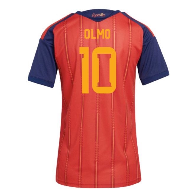 2026-2027 Spain Home Shirt (Womens) (Olmo 10) — Shop Now