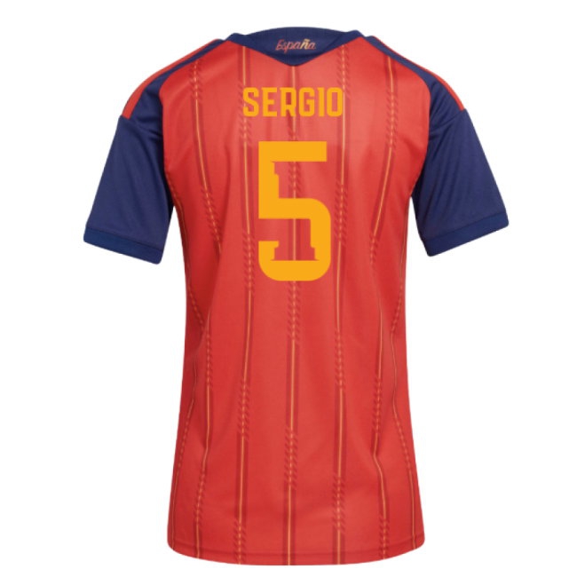 2026-2027 Spain Home Shirt (Womens) (Sergio 5) — Shop Online