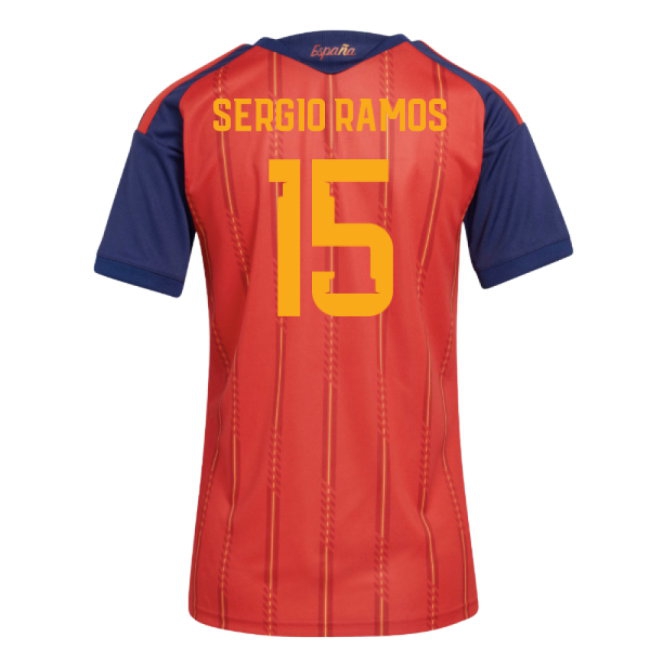 2026-2027 Spain Home Shirt (Womens) (Sergio Ramos 15) — Shop Now